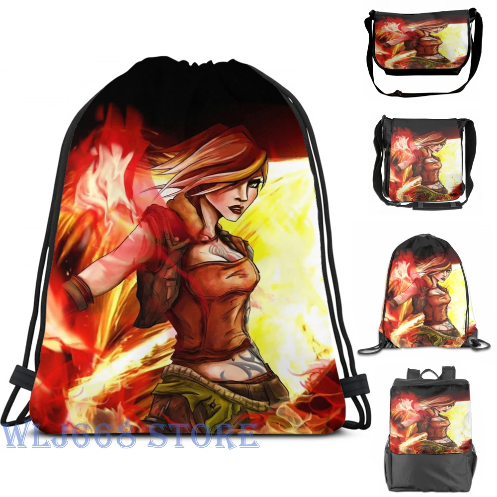 

Funny graphic print shoulder Bags women Lilith-Borderlands Single shoulder backpack travel for men Gym Bag