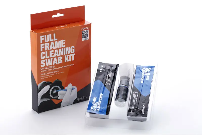 NEW! Full frame sensor cleaning kit swab+sensor cleaning fluid+air
