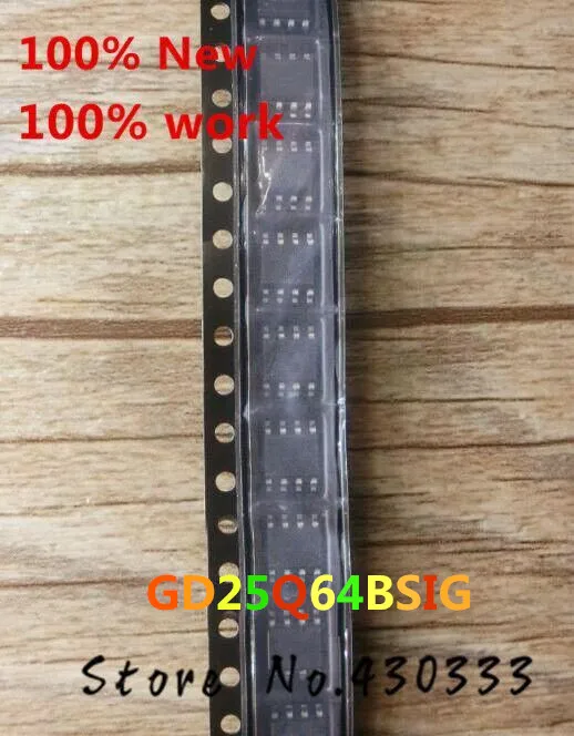 5 шт. GD25Q64BSIG 25Q64BSIG GD25B64 SOP-8 новый оригинальный | Обустройство дома