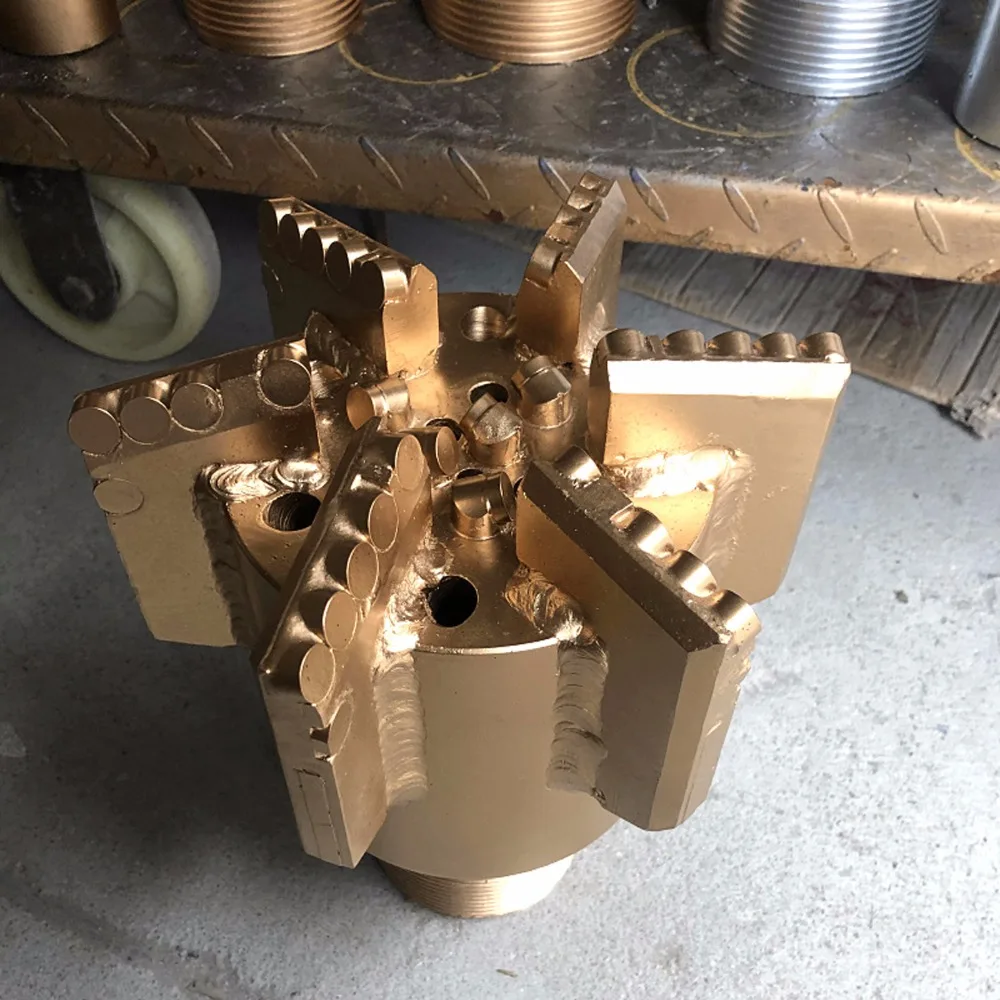 

High-quality 6-wing composite drill bit exploration Well Drilling PDC Drill Bit,Mining Drilling Bit,215mm Super Diamond cutter