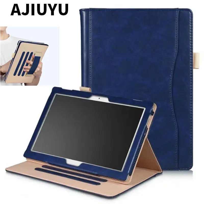 

For Lenovo Tab 4 10 Plus TB-X704L 10.1 Cover Case PU Leather Hand Holder Tab4 10 plus TB-X704N TB-X704F Tablet 10.1" Case cover