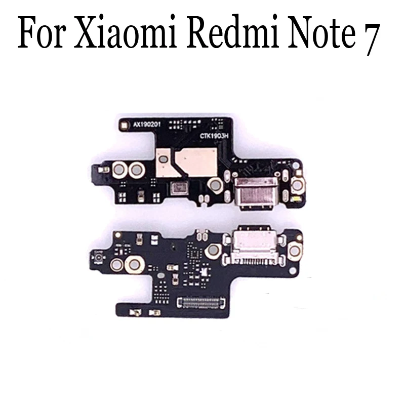 New Original For Xiaomi Redmi Note 7 USB Dock Charging Port Mic Microphone  Module Board Flex Cable Parts Replacement Note7|Mobile Phone Flex Cables| -  AliExpress
