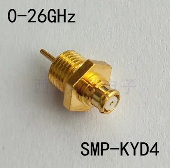 

SMP-KYD4 RF Coaxial Connector SMP-KY Head Hexagonal Flange Thread Through Wall Blind Socket