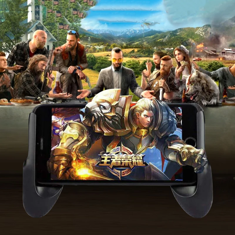 Для IPhone Android с мобильным геймпадом Pubg контроллер для телефона L1R1 ручка с джойстиком/триггером L1r1 Pubg пожарные кнопки
