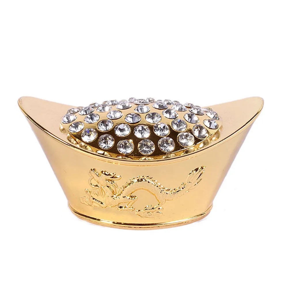 

Feng Shui Diamond Gold Sycee/ingot K1051