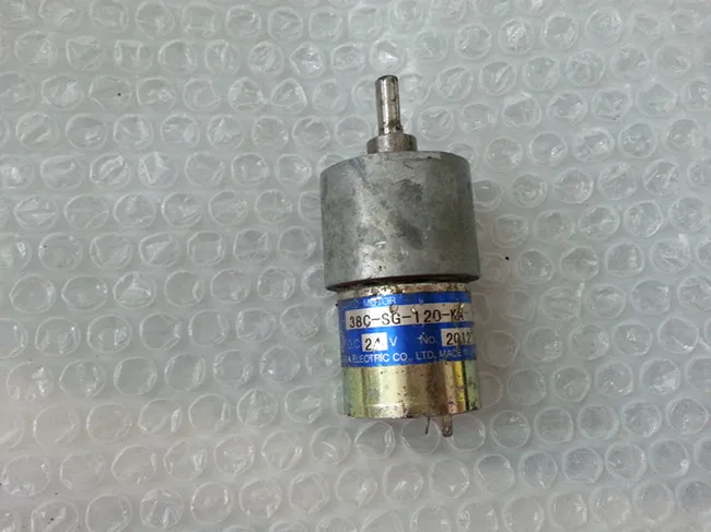 

Used Japan TSUKASA TG-38C-SG-120-KA metal gear motor 12-24V 95 turn