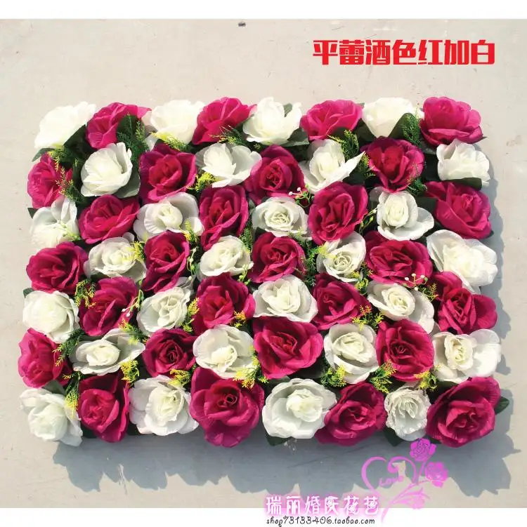 Искусственный цветок розы сплошной цвет цветок стены фон стены Искусственные растения для декора дома свадьбы интерьера поддельные цветы