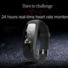 0,9" oled умный ремешок для умного браслета Bluetooth SmartBand PPG HR монитор сердечного ритма Браслет фитнес-трекер для ios android