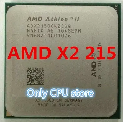 AMD Athlon II X2 215 CPU Processor (2.7Ghz/ 1M /2000GHz) Socket am3 am2 ...