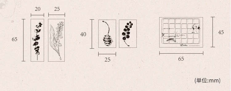 1-2 шт./компл. винтажные растения украшение в виде листика штамп деревянные и резиновые штампы для скрапбукинга канцелярские DIY Стандартный штамп