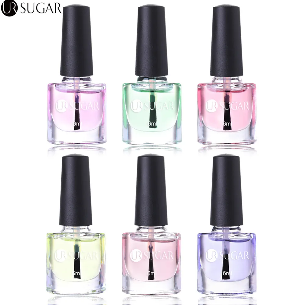 UR SUGAR Nail Cuticle Oil Transparent Cuticle Revitalizer Nutrition Oil Flower Flavor Nail Art Treatment Care Tools Manicure