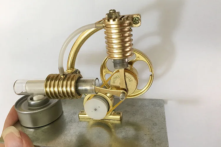 Мини модель двигателя Стирлинга паровой двигатель генератор детей diy science игрушки для экспериментов образовательное оборудование