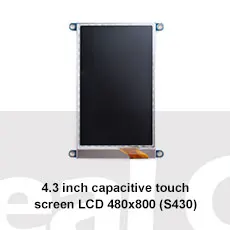 RealQvol FriendlyARM S702 7 дюймов емкостный сенсорный экран lcd 800x480 с клавиатурой для TINY6410 MINI6410 TINY210 MINI210S NanoPi