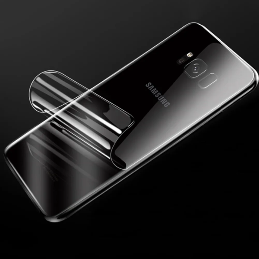 

6D Back Screen Protector Film for Samsung A50 A70 A60 A30 A40 A7 A8 2018 Hydrogel TPU for Galaxy S10 Plus Note 9 Rear Foil Film