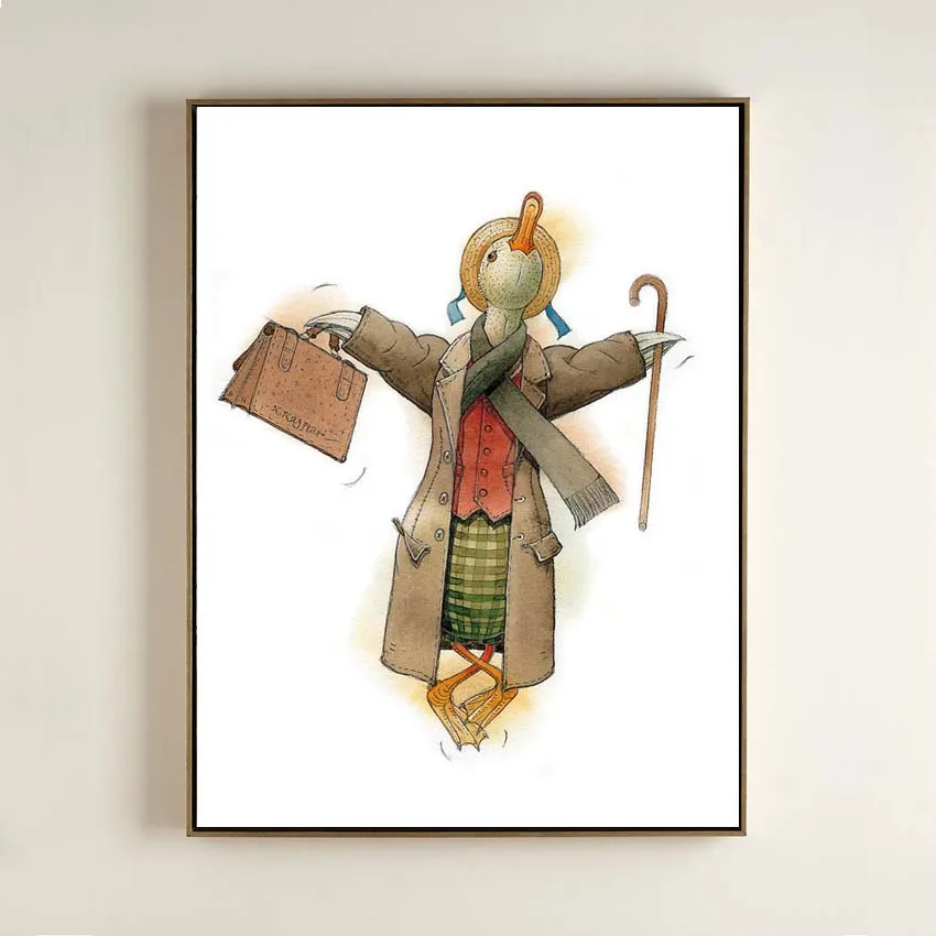 Kestutis-K-156-Mr Duck Paintinga