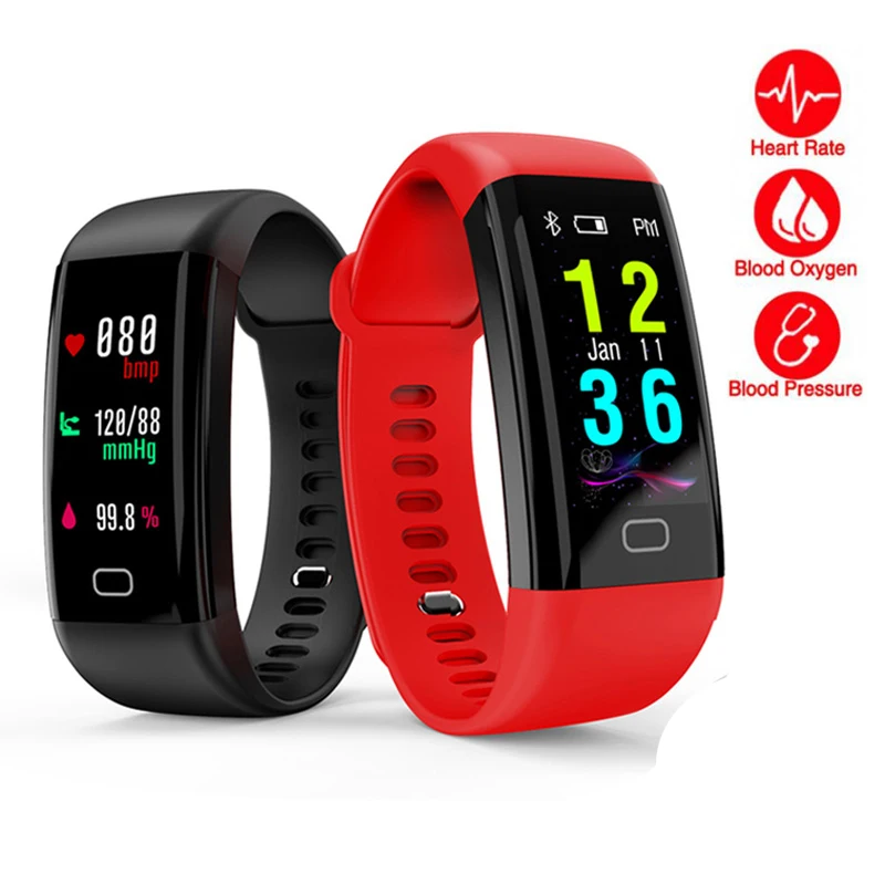 

Smart Watch Men Women Sports Fitness Tracker Heart Rate Monitor Blood Pressure Bluetooth Waterproof Running Smartwatch Bracelet