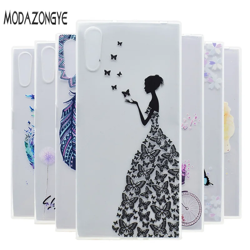 

For Sony Xperia XZ Case 5.2 inch Cartoon Flower Soft TPU Phone Case For Sony Xperia XZ F8331 Case Silicone Protective Back Cover