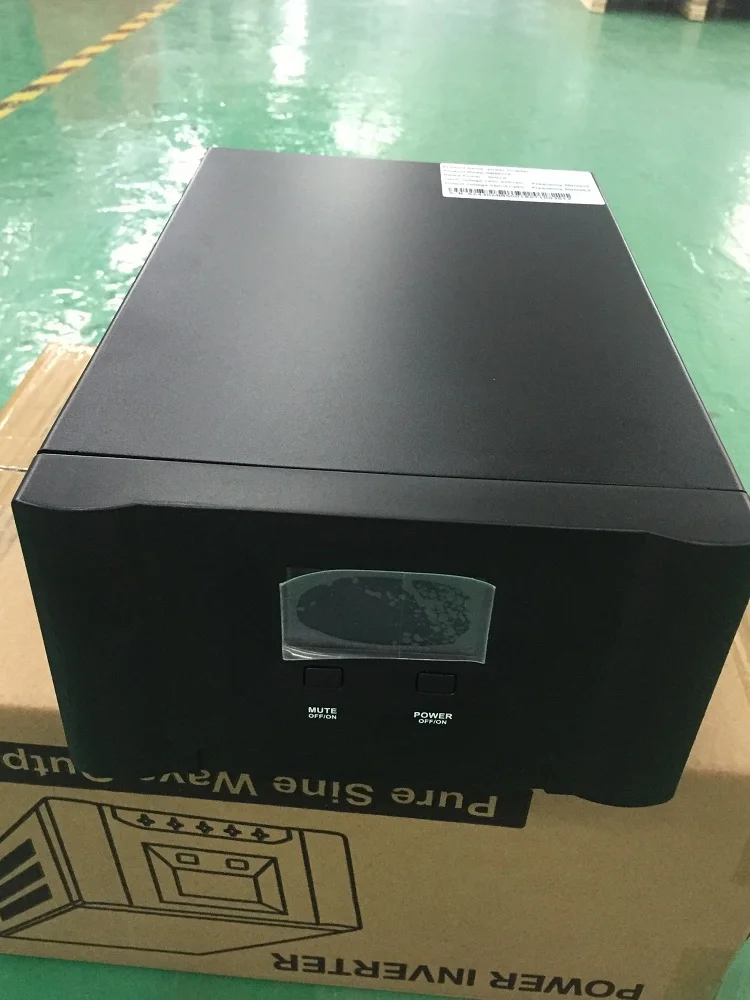 

Pure sine Wave Line Interactive UPS 500VA 400W 12VDC to 220VAC Low Frequency Small solar system Inverter