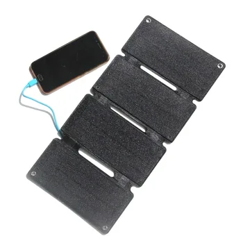 

BUHUSHUI Portable Foldable 12W Solar Panel Charger For Mobile Phone Power Bank Super Slim Waterproof High Efficiency