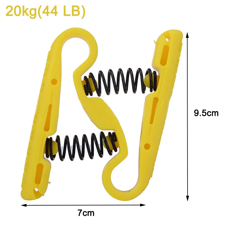 20 кг(44LB) руки захват Усилитель тренажер, мощность тренировки из нержавеющей стали фитнес экспандер тренажерный зал Forearm оборудование