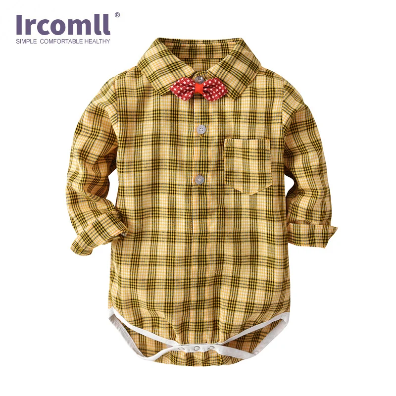 Ircomll боди для малышей, детский комбинезон на День Благодарения, боди с длинными рукавами для маленьких мальчиков и девочек, хлопковое Детское трико, костюм для новорожденных