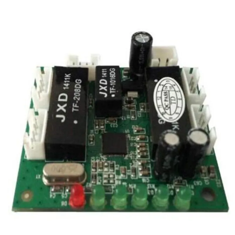 o módulo de switch ethernet 10 100 mbps 5 porta placa PCBA