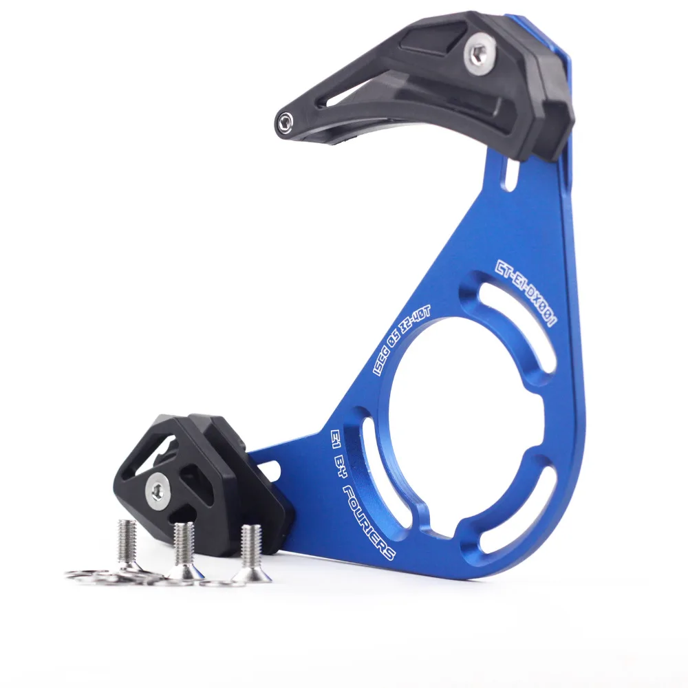 Cheap Fouriers DH AM Enduro Chain Guide Bicycle Downhill Device Catcher 32-40T Perfect For 1*System ISCG ISCG05 Bash Guards 4
