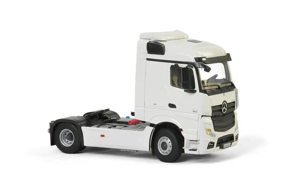 Модель из коллекционного сплава в подарок WSI 1:50 весы BENZ ACTROS MP4 STREAM SPACE 4x2 Tag axle для