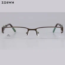 Новое поступление, металлические очки, полуоправы, демонстрационные линзы, мужские аксессуары для очков, мужские аксессуары, oculos de sol masculino, унисекс, rond, украшение