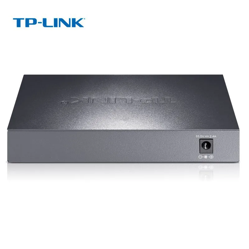 Сетевой коммутатор TP Link с 10 портами Металлический Стальной 8 портов POE 1