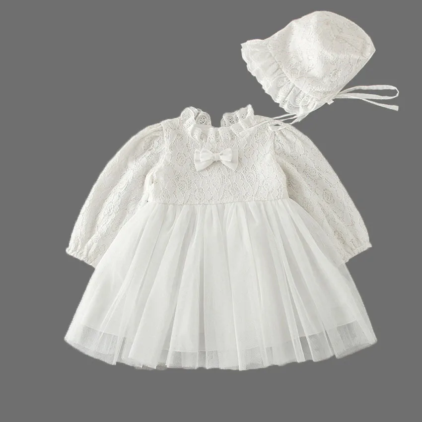 baby girl christening dress long sleeve
