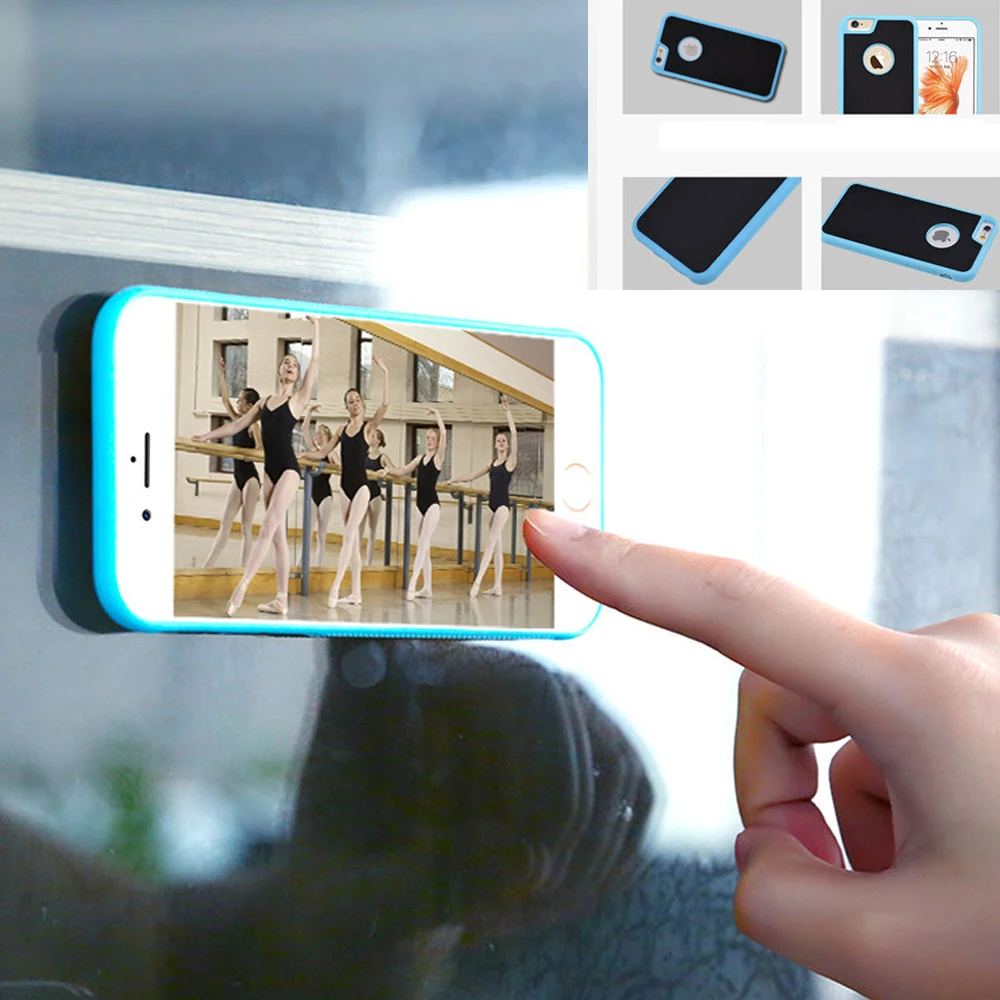 

FLOVEME Cool Anti Gravity Case For iPhone X 8 7 6 6s Plus Phone Cases For iPhone X 11 Pro Max 5S Anti Gravity Adsorb Cover Shell