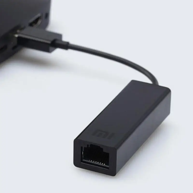 Сетевой адаптер Xiaomi USB 2,0 к RJ45 Ethernet для медиаплеер Xiaomi 3