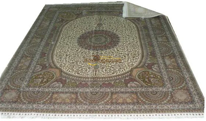 Шелковый ковер ковер ручной вязки домашние ковры для гостиной Roomgc117psilkyg28