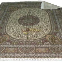 Шелковый ковер ковер ручной вязки домашние ковры для гостиной Roomgc117psilkyg28