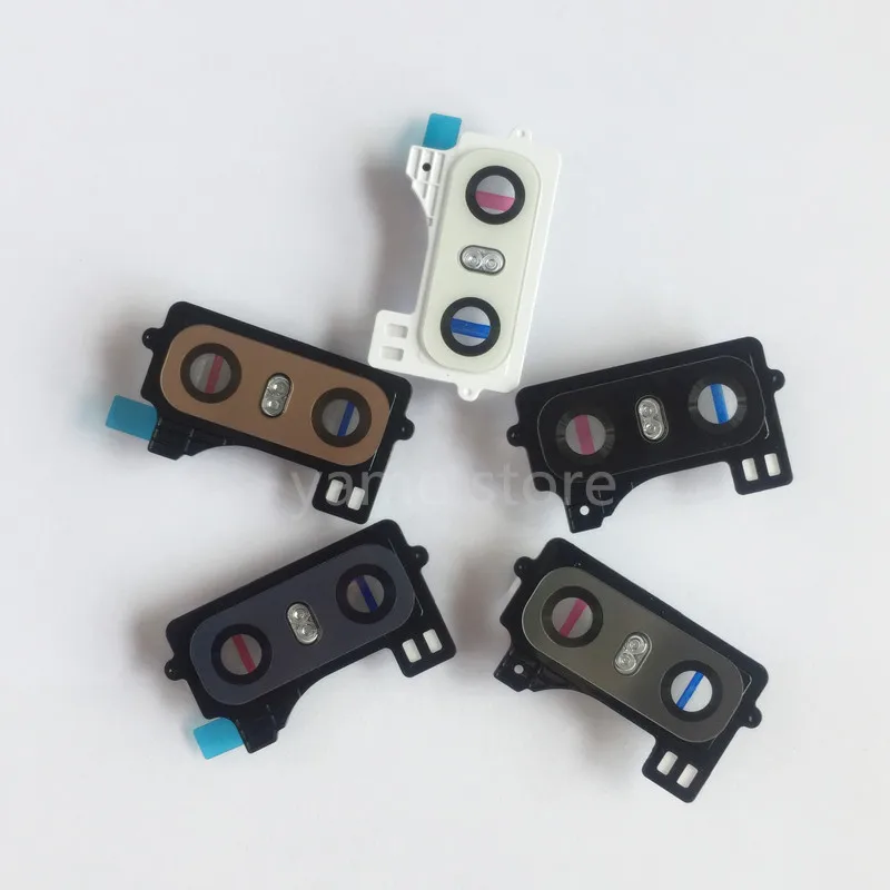 

For Lg g6 Back Camera glass + camera frame + flash light Full set camera lens Repair part H870 H871 H872 LS993