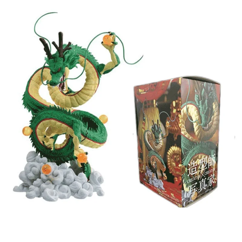 15 см Dragon Ball Shenron figulas прикроватная лампа Dragon Ball Z рисунок ночной Светильник Shenlong+ 7 шт 3,5 см шарики+ акриловая полка DBZ