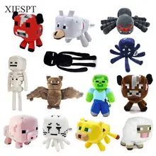 XIESPT Minecraft Plush Toys 13 Styles Soft Stuffed Animal Doll Kids Game Cartoon Toy Brinquedos Children