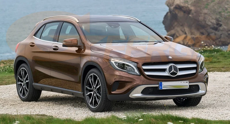 Mercedes-Benz GLA X156 2014 2015 2016 XENON HEADLIGHT ccfl angel eyes(5)
