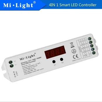

MIlight LS1 4 IN 1 15A Smart LED Controller 6A/Channel 12~24V 2.4GHZ Wireless LED Controller Free Shipping