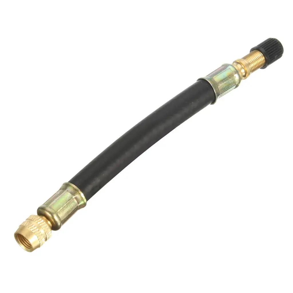 4x Tyre Valve Extension Dual Tire Wheel Truck Bus Transit Adaptor + Clamps Valve Extension