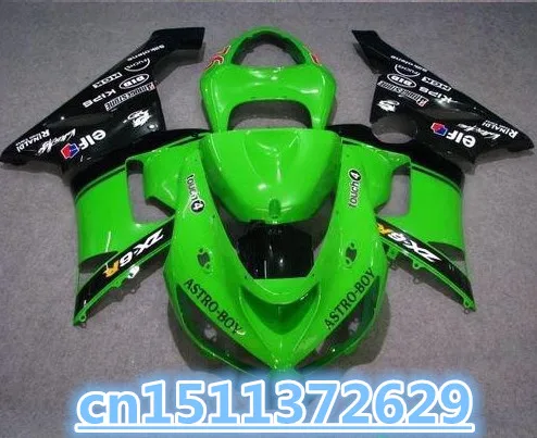 

Green black fairing kit For NINJA ZX 6R 636 05 06 ZX-6R ZX6R 2005 2006 ZX 6R 05 06 fairings Hot-Dor D