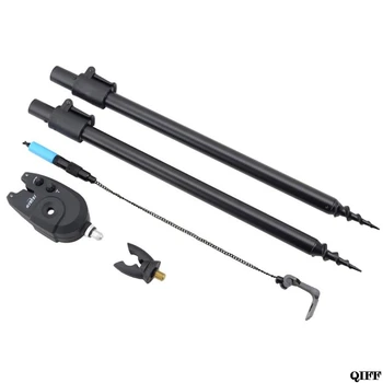 

Drop Ship Fishing Gear Set Carp Angling Alarm Combination Bracket Head Plug Soft Chain Swinger Tackle Supplies May31