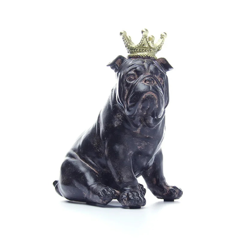 Goede Hars Hond Simulatie Hond Hars Home Decoratie Handwerk Ornamenten Wang Cai Decoratieve Moderne Interieur Decoraties