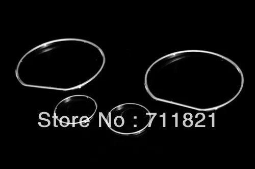 Chrome Dash Anello Gauge Set Per Vw Polo 6N