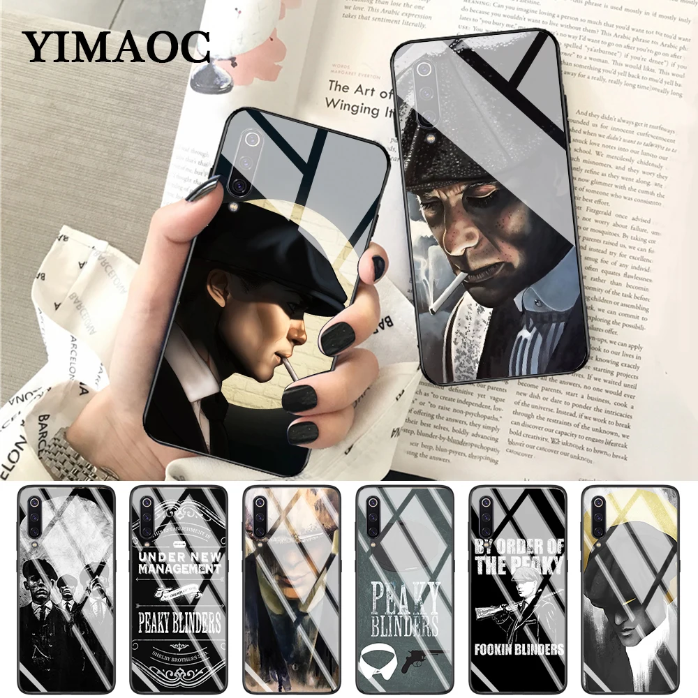 YIMAOC Peaky Blinders Tv милый стеклянный чехол для Xiaomi Redmi 4x 6A note 5 6 7 Pro mi 8 9 Lite A1 A2 F1 |