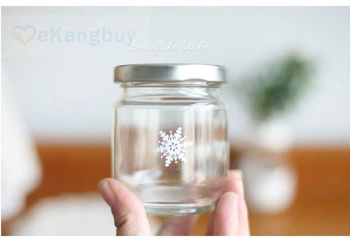 Самоклеящиеся наклейки из ПВХ 200 шт. 2 узора Рождество Новый год|label label|label clearlabel