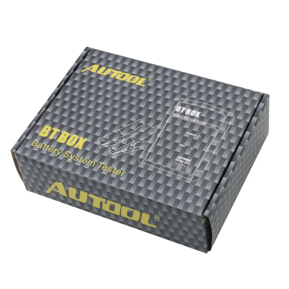 Оригинальная система Autool тестер батареи Autool BT-BOX работает на Android/IOS BTBOX Автомобильный анализатор батареи инструмент BTBOX