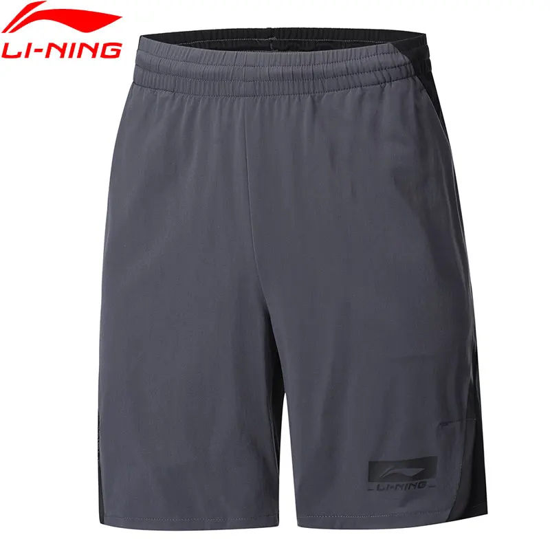 

Li-Ning Men Basketball Series Competition Bottom 90% Nylon 10% Spandex Slim Fit LiNing Sports Shorts AAPP053 CAMJ19