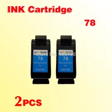 2x color ink cartridge compatible for78 C6578D compatible for 78 DESKJET920C 930C 932C 935C 940C printer